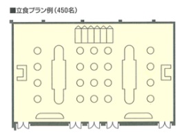 ホテル阪急エキスポパーク 宴会場 「青雲(全)」