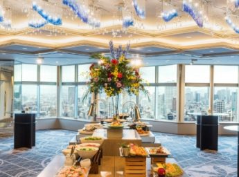 スイスホテル南海大阪　宴会場　シェルブルー