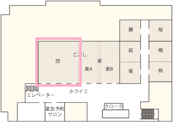 パレスホテル立川 宴会場