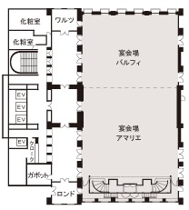 ホテルモントレ大阪 宴会場 アマリエ
