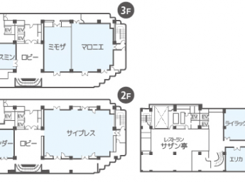 ハートンホテル南船場 会議室 3階:ジャスミン