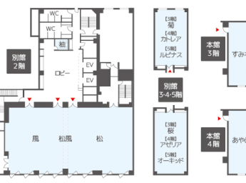 ハートンホテル心斎橋 会議室 別館3階:菊